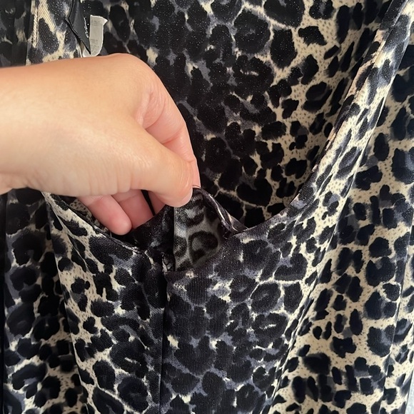 Leopard Open Back Midi Dress - Picture 5 of 8